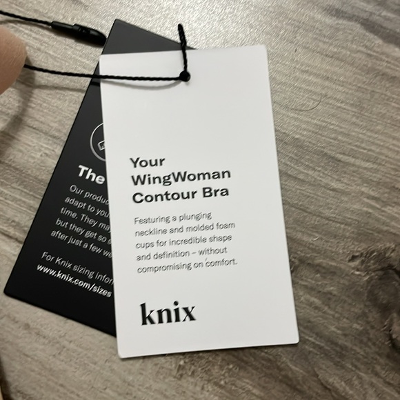 BNWT Knix WingWoman Bra in “Warm Sand” Size 7+ - Picture 3 of 11